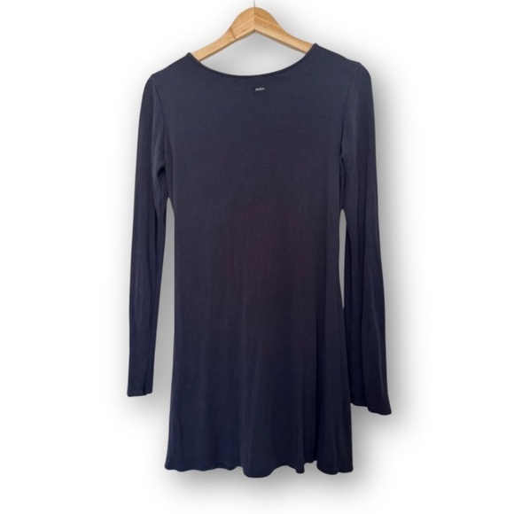 RVCA Rosie Fit & Flare Tie Front Cut Out Dress - Picture 4 of 6